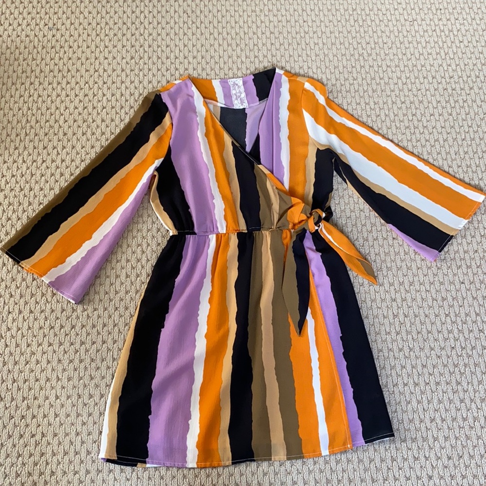 Super cute colorful ladies dress.